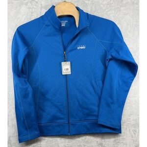 Trimark KPMG Logo Blue Softshell Employee Jacket Full-Zip Men's‎ Size L NWT